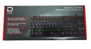Teclado Mecanico Gamer Usb Rgb Dgame Dralionn