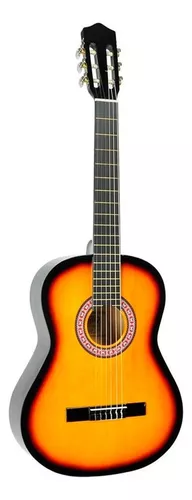 Guitarra Clásica Niño 30 Pulgadas Sunburst Con Funda