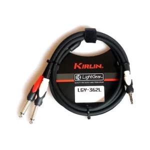 Cable Miniplug 3.5 – 2 6.3 3m Lgy-362l KIRLIN