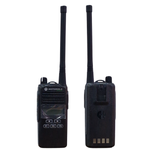 RADIO PORTÁTIL DE 2 VÍAS MOTOROLA EP350 MX C/PANTALLA VHF 136-174 5W