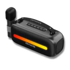 Parlante Bluetooth con Microfono Inalambrico Aiwa Awss40bt