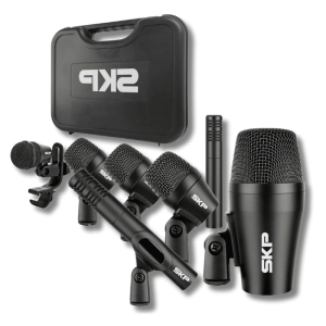 Set de 7 Microfonos para Bateria Skp Dms7
