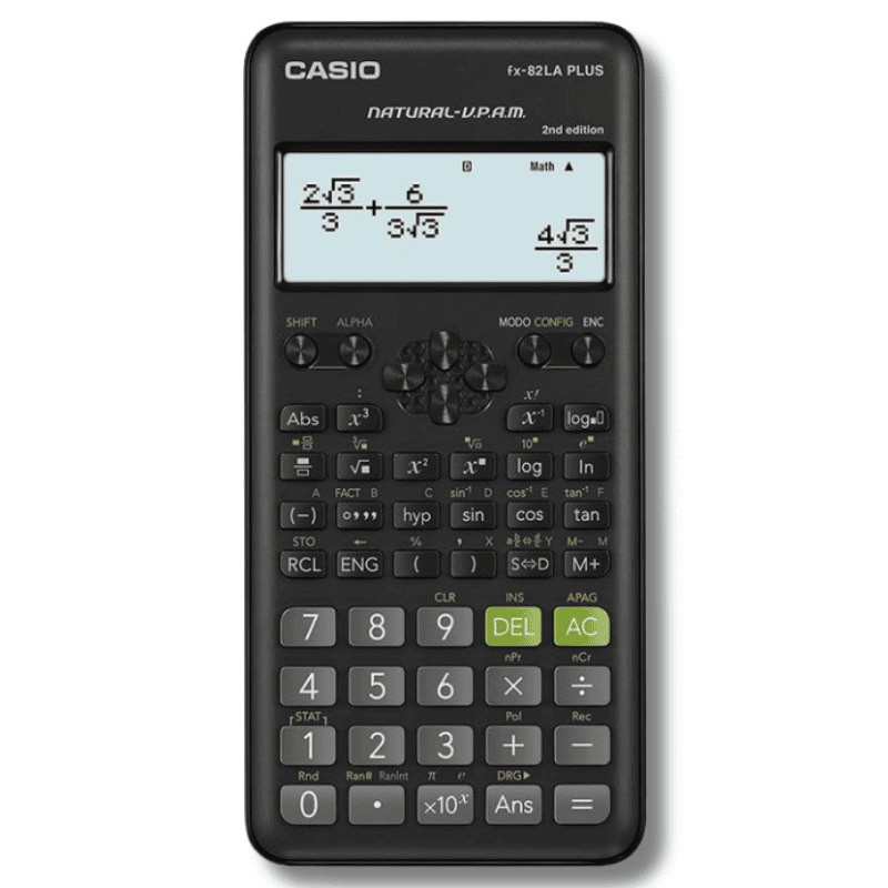 Calculadora Cientifica Casio Fx-82la Plus