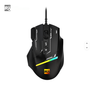 MOUSE GAMER USB LUZ RGB R8 G208