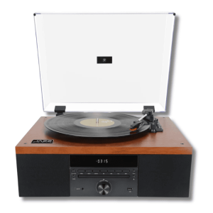 Tornamesa Jazz Audio 70s Jewel Bluetooth/cd /radio Fm